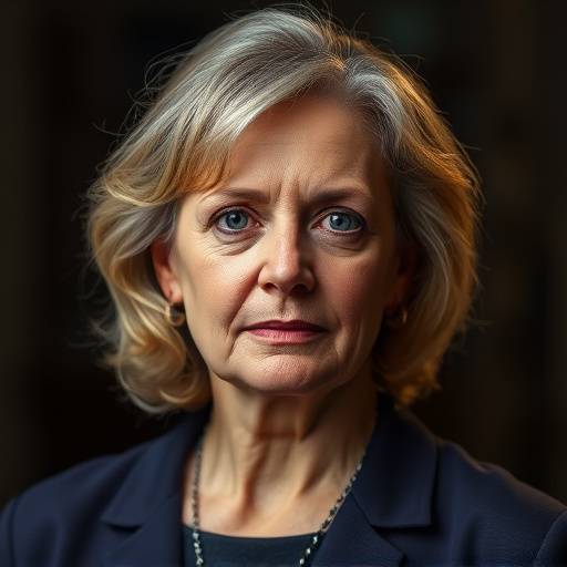 Portrait of Professor Eleanor Vance, Head of Acting
